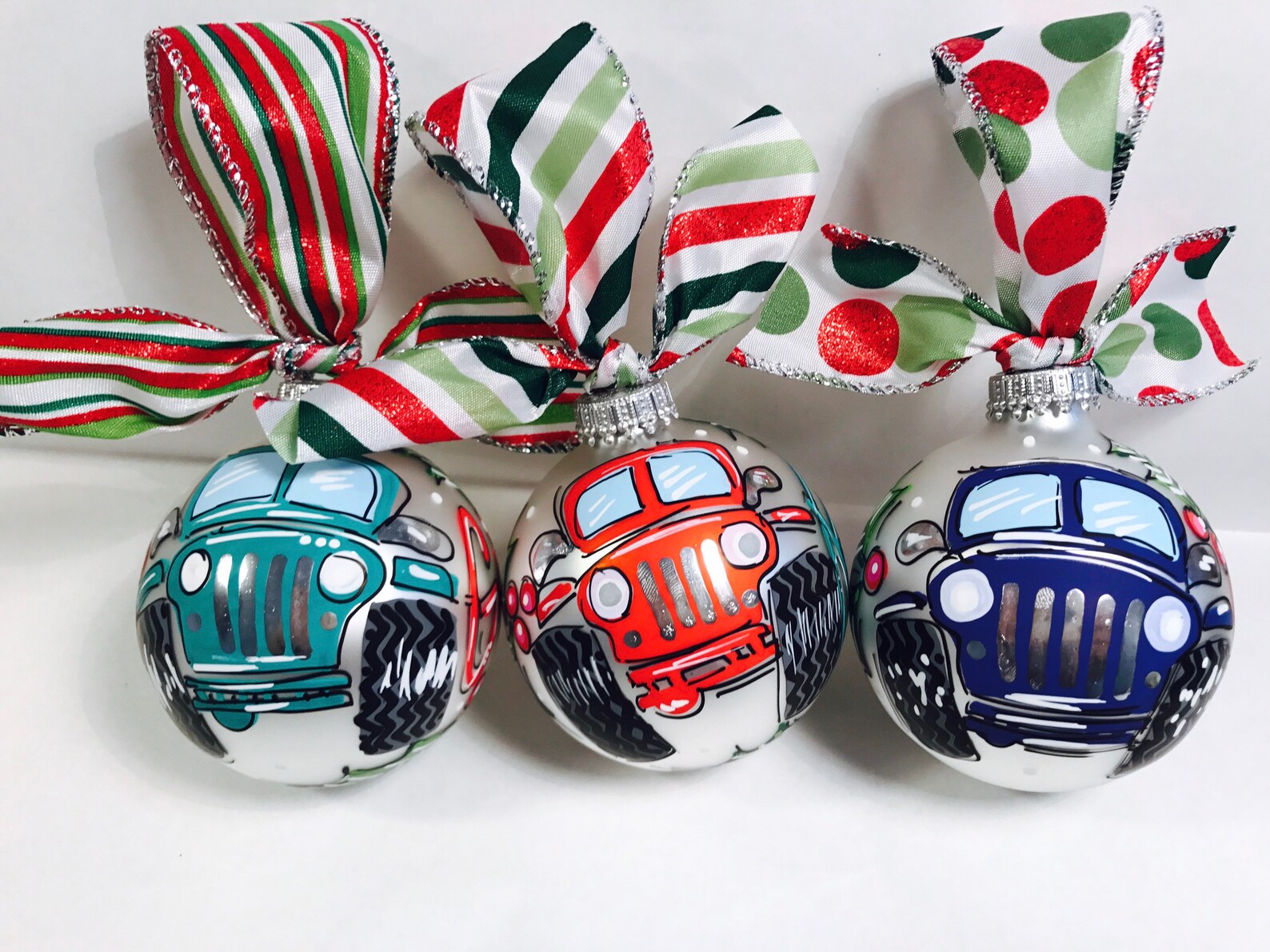 Jeep Ornament First Car Glass Ball Ornament Etsy