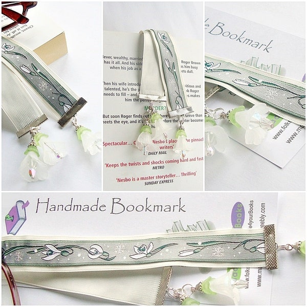 Snowdrop bookmark