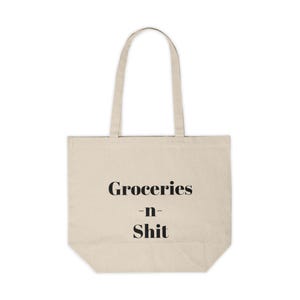 Grappige boodschappentas, canvas boodschappentas, herbruikbare markttas, cadeau voor moeder, milieuvriendelijke boodschappentas, boodschappentas voor boodschappen