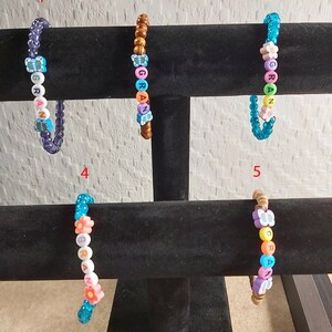 Pulseras Carta Familiar, Mamá, Papá, pulseras