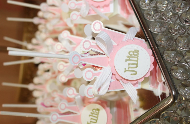 Crown Lollipop Wrappers SET OF 12 Princess party favors | Etsy