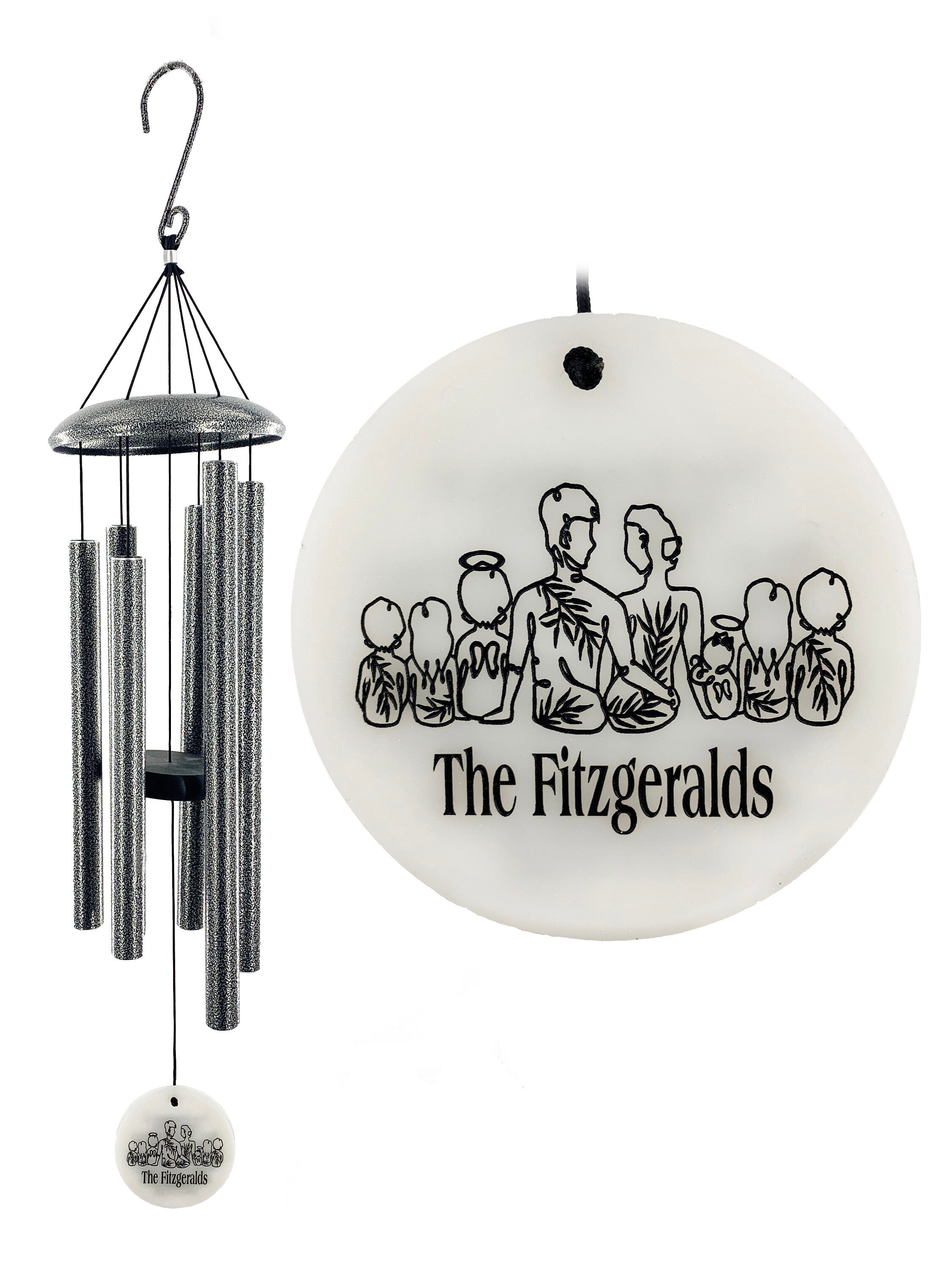 Memorial Wind Chime This Family Does Loss Chimes Your Own - Etsy