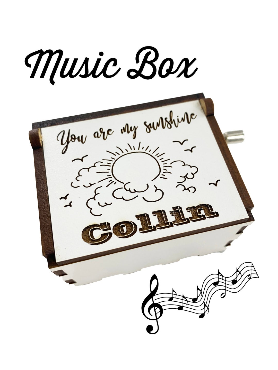 Made in the USA Music Box you Are My Sunshine Mini Etsy