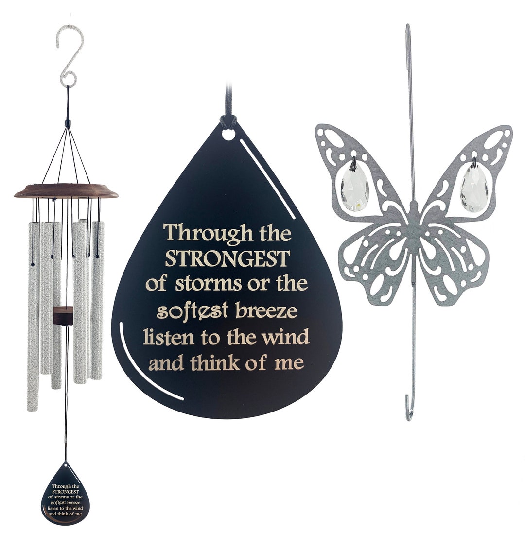 Memorial Wind Chime 34 Inch Memorial Wind Chime Grieving Gift