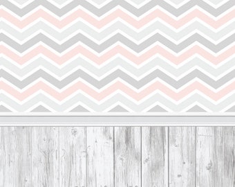 Items Similar To Pink Chevron Digital Backdrop Newborn Baby Girl