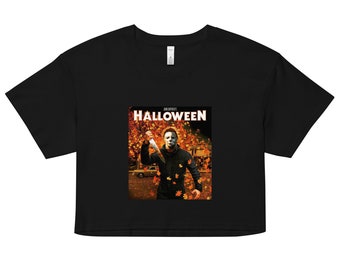 Halloween Michael Myers Crop Top