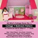 Mini Doll House Pattern _ Cottage Room + FURNITURE &amp; Décor No. 1 _ Wood ...