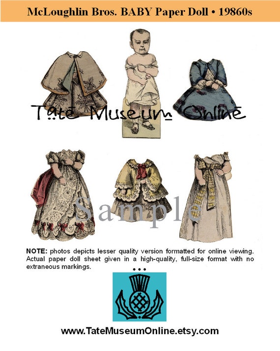 baby paper dolls