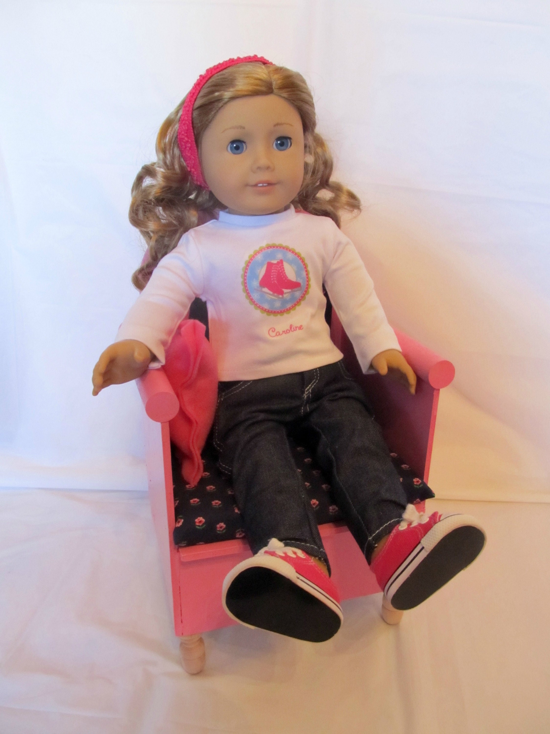 18doll Pattern _ Furniture _ Arm Chair & Accessories Pattern _ EASY