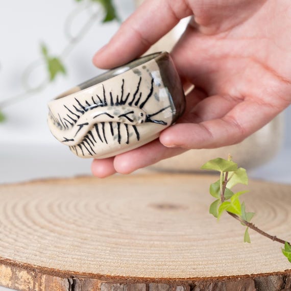 Would You Still Love Me if I Was a Worm? - Carved House Centipede Shot Glass Ramekin Creepy Crawly - Small