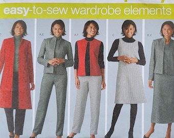 Women's UNCUT Wardrobe Simplicity Sewing Pattern 4789 - Size 20W-28W