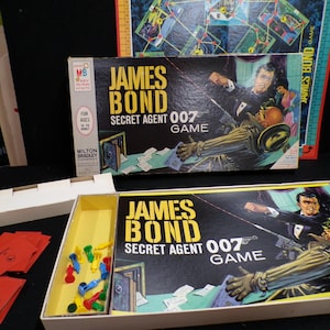 Vintage James Bond-bordspel uit 1964