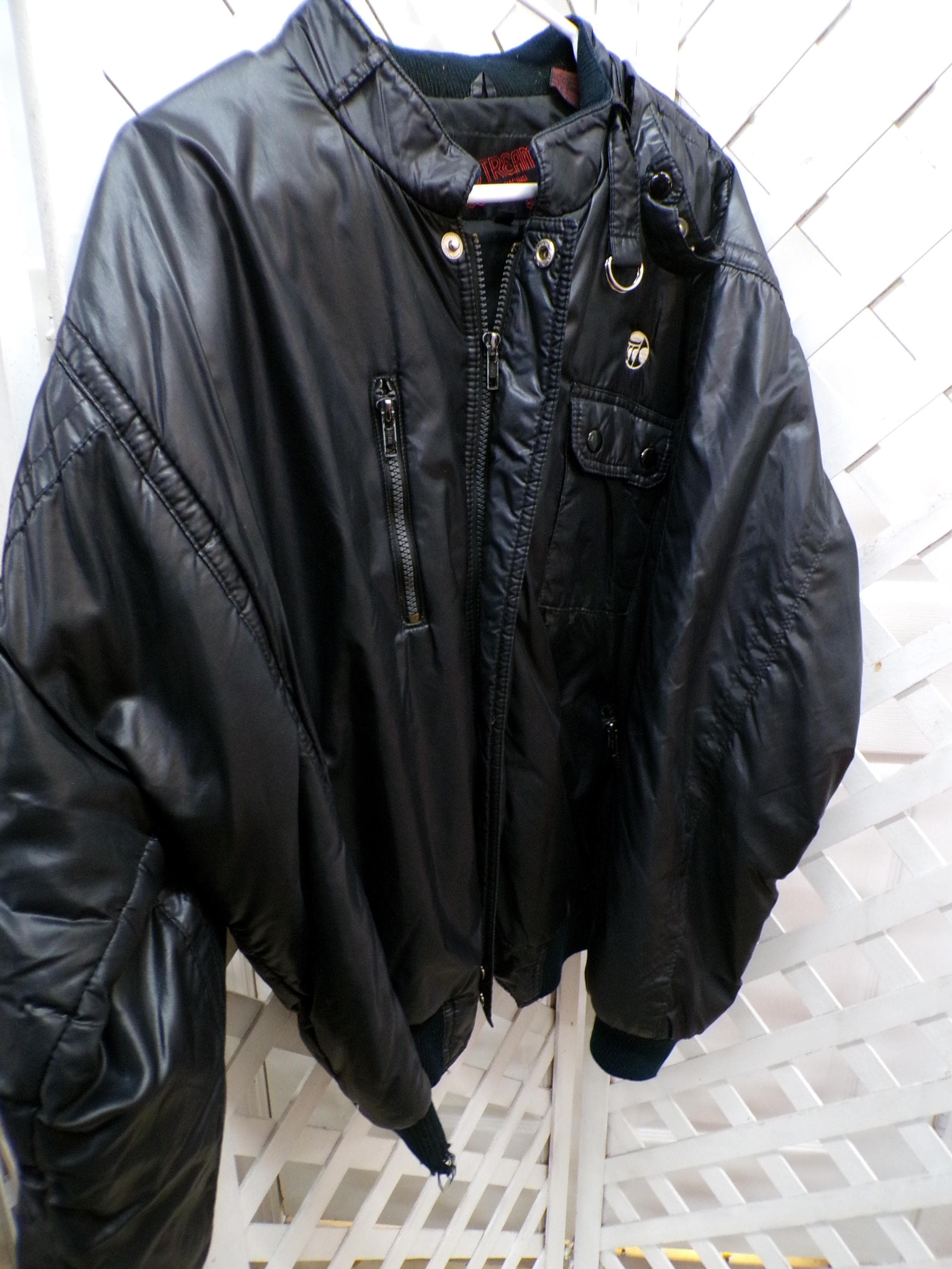 ’80s UPSTREAM サテン ウエスタン ジャケット L ヴィンテージ 38e78285831c4645e07662a9af3fa0