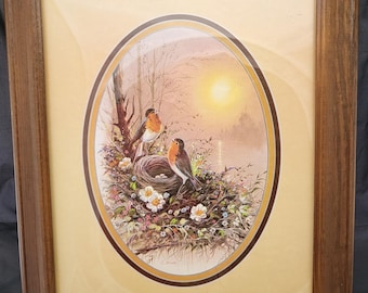The Birds Nest, 1981 Framed Print Attributed to A. Bruno