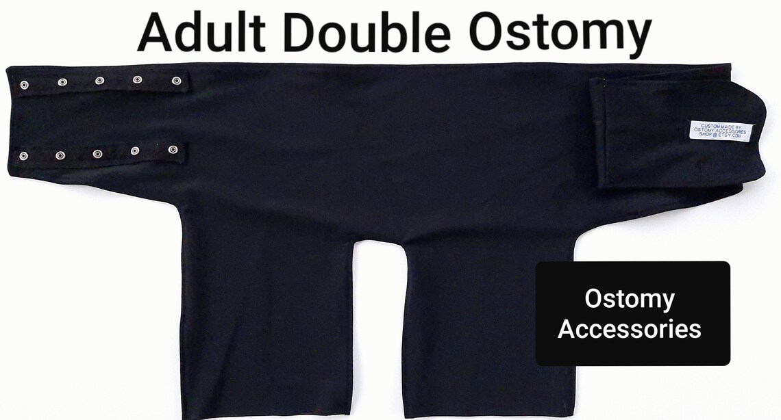 Adult Double Ostomy Belt Ostomty Pouch Cover Ostomy Bag Etsy
