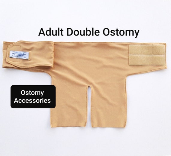 Adult Double Ostomy Belt Ostomty Pouch Cover Ostomy Bag Etsy
