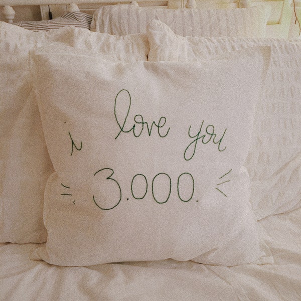 Embroidered Pillow Cases Etsy
