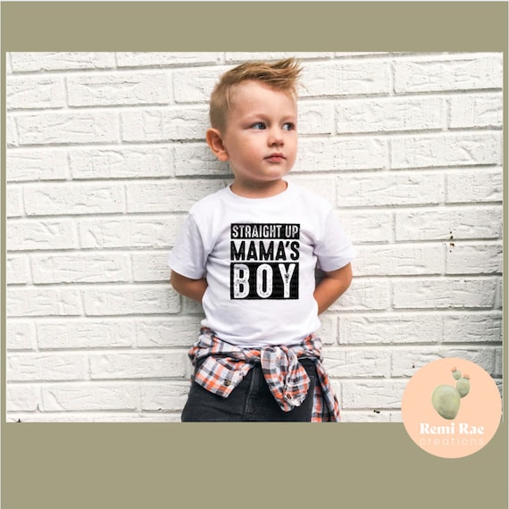 Mamas Boy Toddler Youth and Sweatshirt