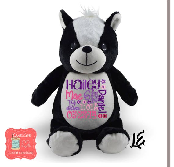 baby skunk stuffed animal