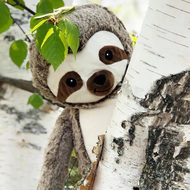 Personalized SLOTH Stuffed Animal Personalized Baby Gift | Etsy