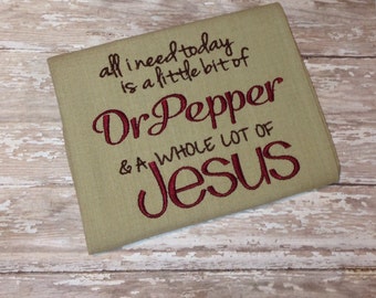 Dr. Pepper Dish Towel