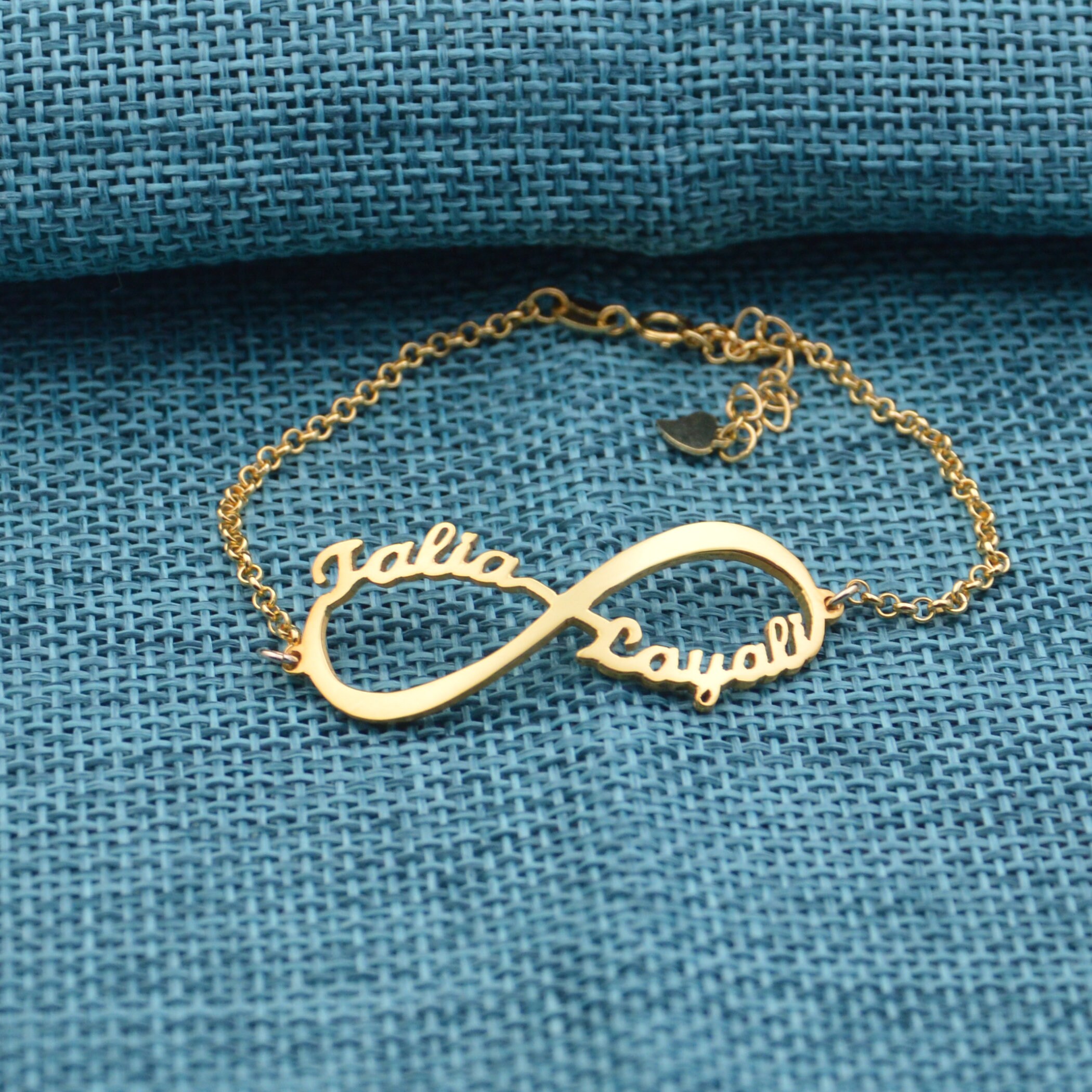 INFINITY BRACELET with NAMESInfinity name bracelets for Etsy
