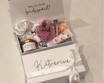 Personalised Bridesmaid Proposal Box, Empty Personalised Bridesmaid Box, Bridesmaid Box, Bridesmaid Box Empty, Thank You Bridesmaid Gift