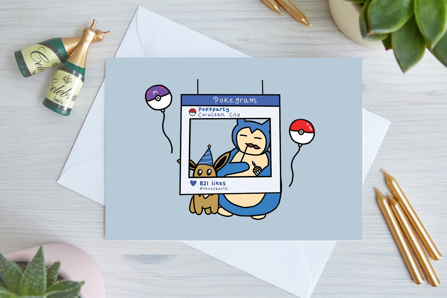 Carte d'anniversaire pour un passionné de Pokemon – Completement