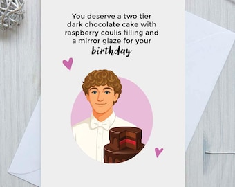 Jeremiah Birthday Card, The Summer I Turned Pretty Birthday Card, Jeremiah Card, Jeremiah FIsher TSITP Greeting Card A6
