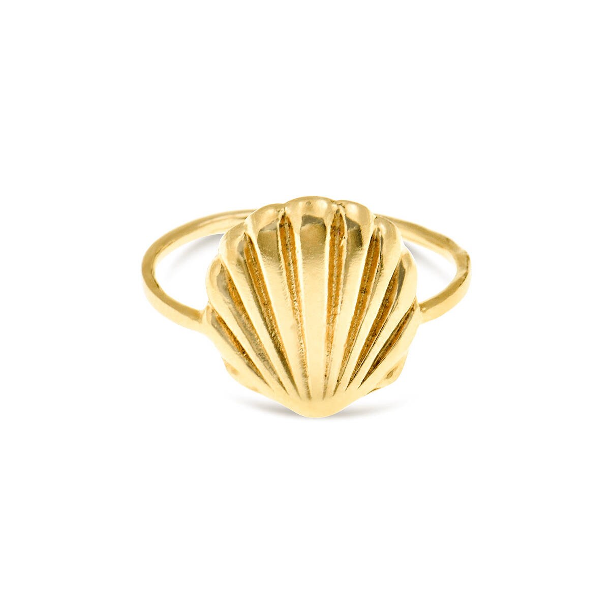 Seashell Ring Sterling Silver Ring Casual Ring Bohemian Etsy