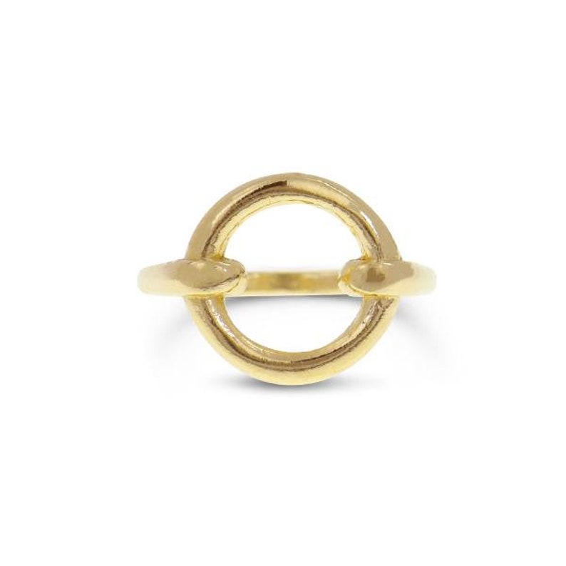 Valentines Gifts For Women Silver Circle Ring Silver Statement Ring Geometric Ring Rings For Women Statement Circle Ring