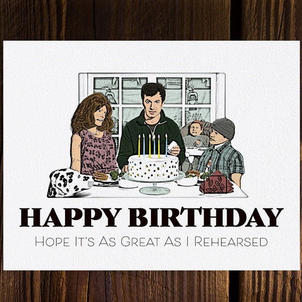 Nathan Fielder Happy Birthday Hope It’s As Great As I Rehearsed Greeting Card