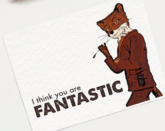 Fantastic Mr. Fox Card