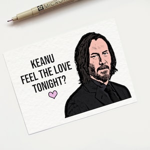 Keanu Feel The Love Heute Abend Keanu Reeves Karte