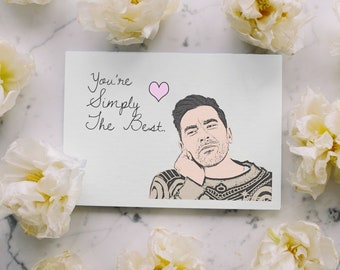 You're Simply The Best Schitt's Creek Card