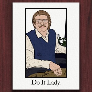 Chit Do It Lady-wenskaart