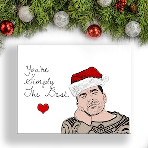 WEIHNACHTSEDITION: You're Simply The Best Schitt's Creek Karte