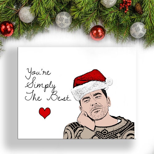 You're Simply the Best Schitt's Creek Card Etsy