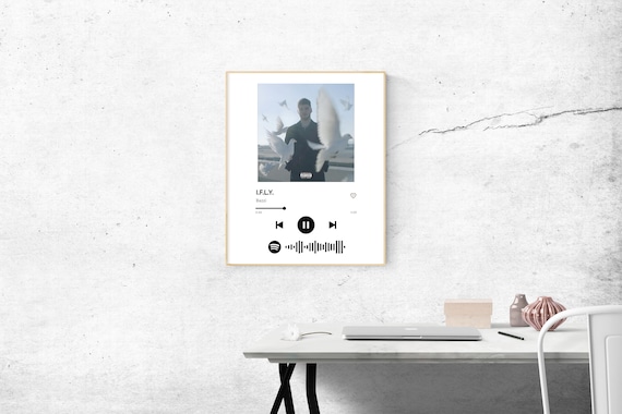 Digital Download I F L Y By Bazzi Spotify Art Print Etsy Digital Download I F L Y By Bazzi Spotify Art Print Etsy