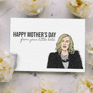 Moira alles Gute zum Muttertag von deiner kleinen Bébé-Karte