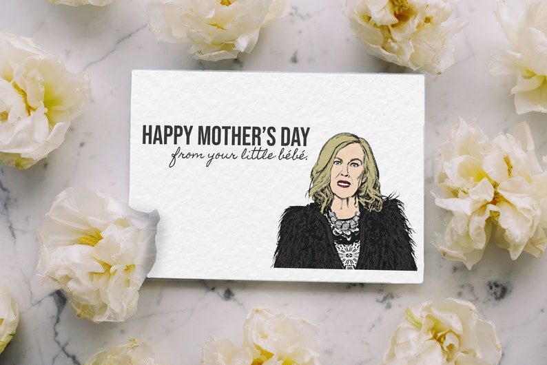 Moira Happy Mother's Day From Your Little Bébé Card Etsy