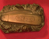 Iron paperweight, NCS Co Paperweight