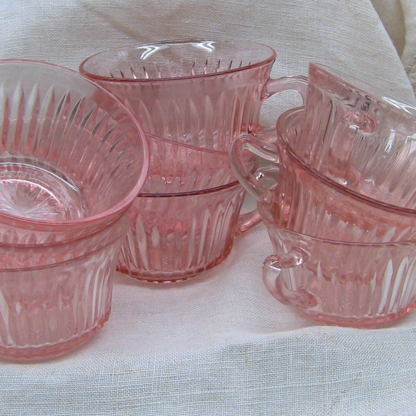 Queen Mary Depression Glass Etsy