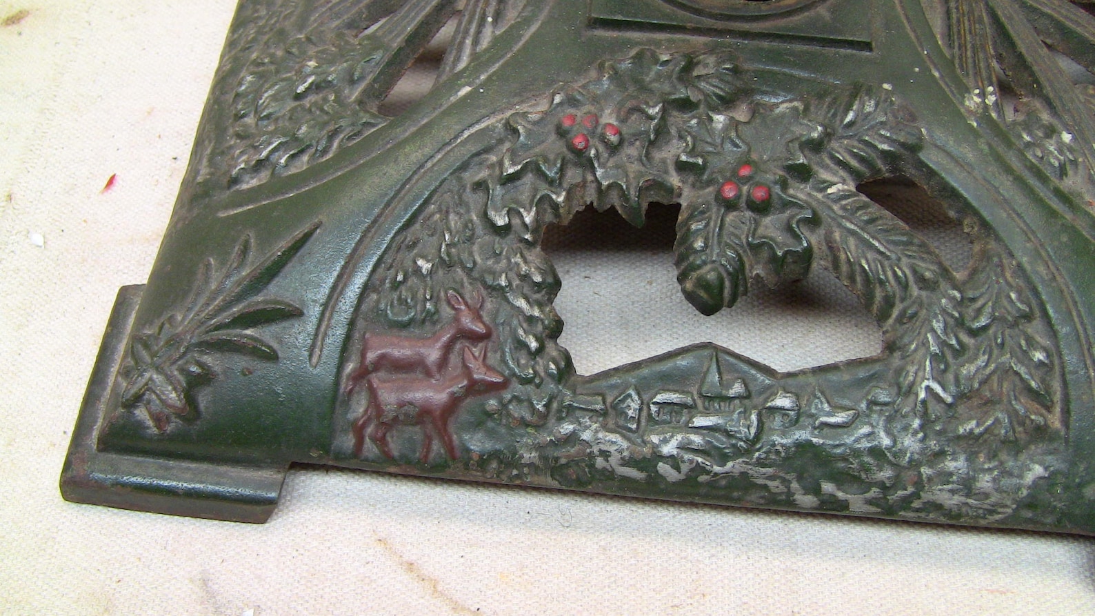 Victorian Era German Tree Stand/holder Made of Iron Etsy