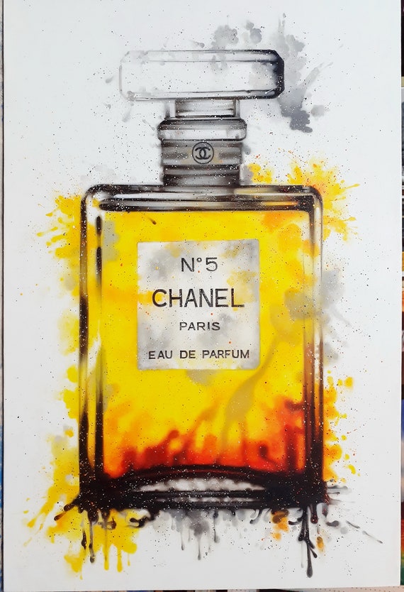 Perfume Bottle Art Print by Ileana Hunter