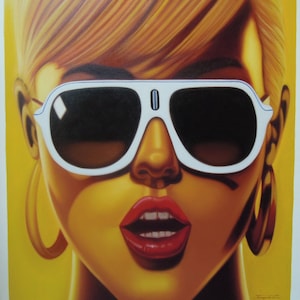 Sexy girl painting Art work painting Oil painting on canvas