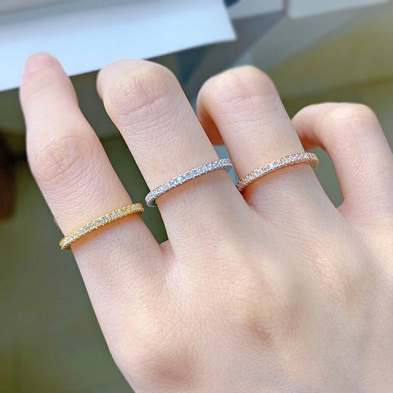 1.8 mm band engagement ring deals