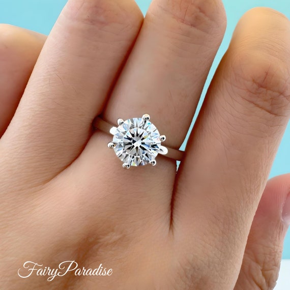 Diamonds set online in silver rings