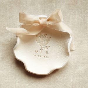 Piatto porta anelli, porta alleanza, porta arazzi, amicizia a distanza, porta anelli di fidanzamento, regalo di nozze per amici, regalo per amici