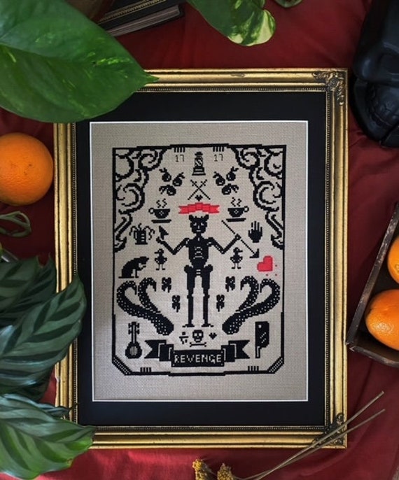 Our Flag Means Death Cross Stitch Pattern / Blackbeard / Stede